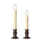 Celestial Lights Celestial Lights Antique Bronze no scent Scent LED Battery Operated Taper Window Candle P-1524-AI - alternate 2